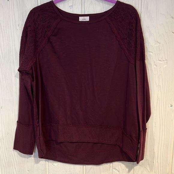 Knox Rose Tops - Knox Rose Long Sleeve Top, Size L